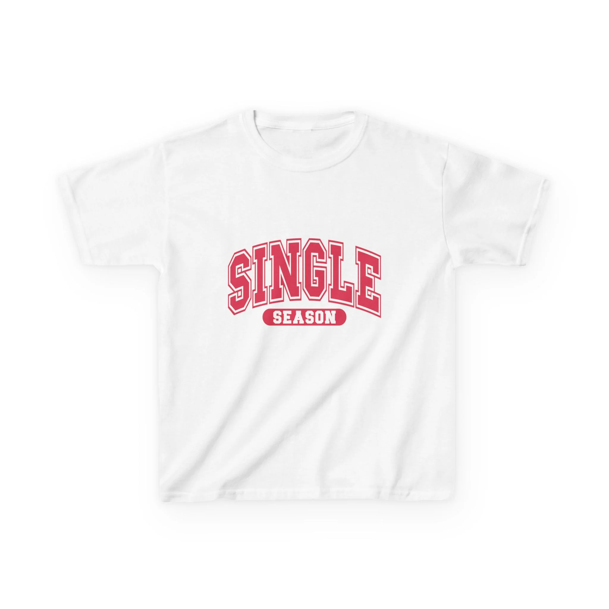 Single Season Kids Tee | Retro Collegiate Typography