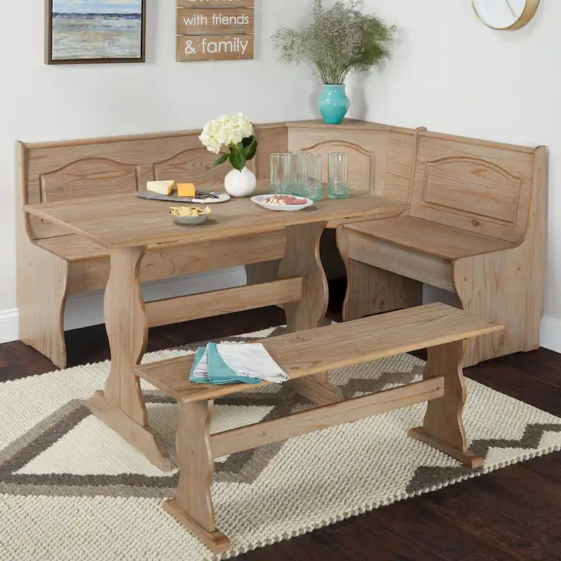 Simple Living Knox Nook 3-piece Dining Set