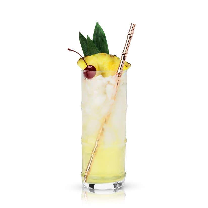 Bamboo Copper Straws