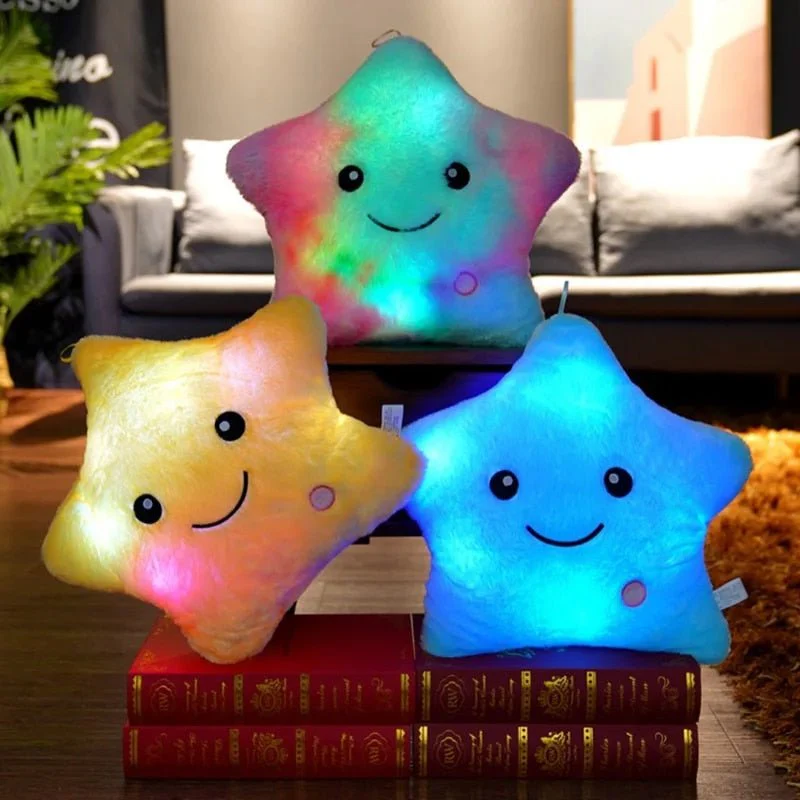 StarryCuddle | Duik in een knus gelukzalig gevoel met een zachte lichtgevende knuffel!
