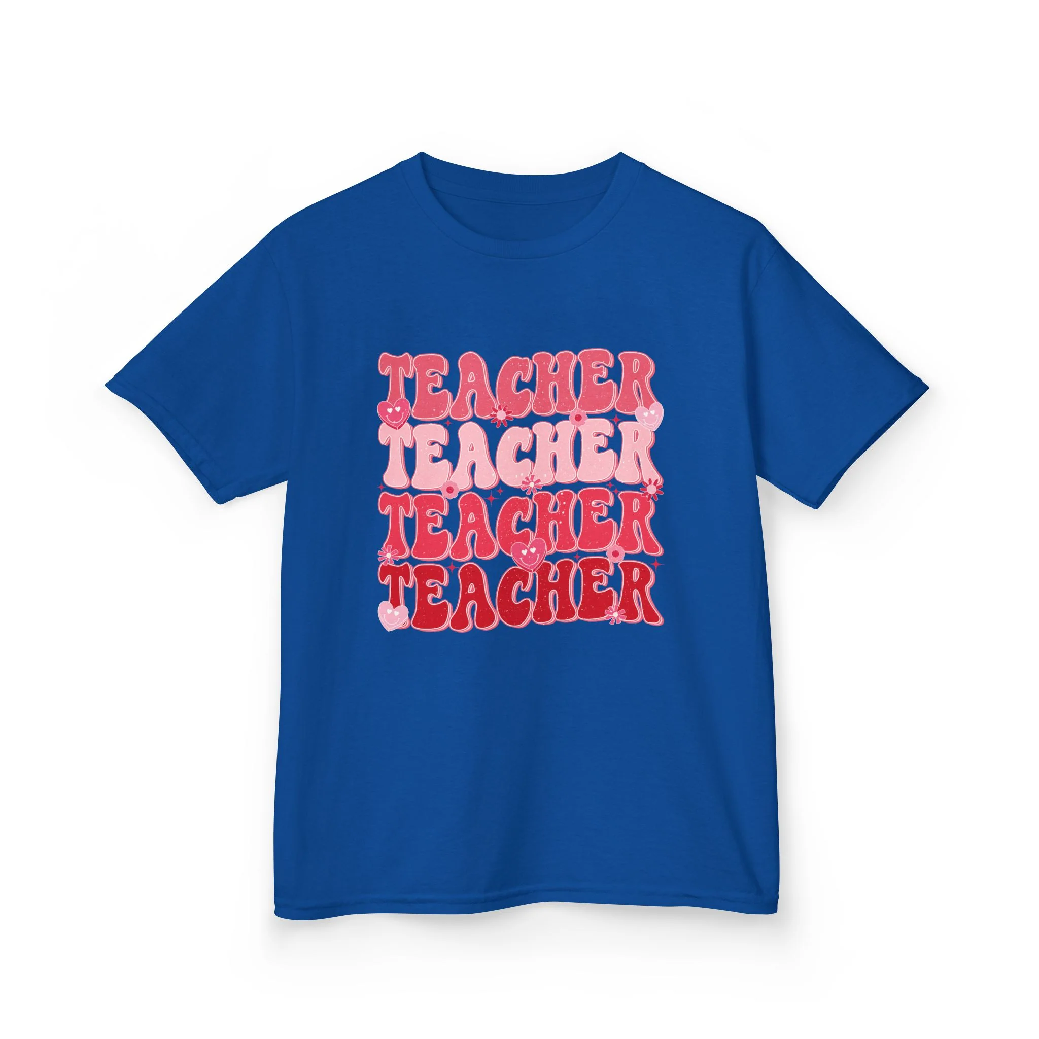 Retro Pink Teacher Tee | Kids Tee