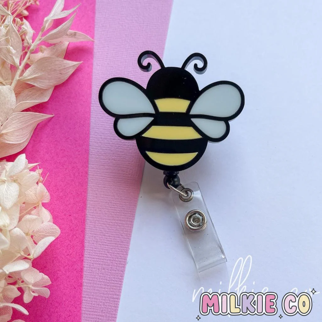 Bee Retractable Lanyard