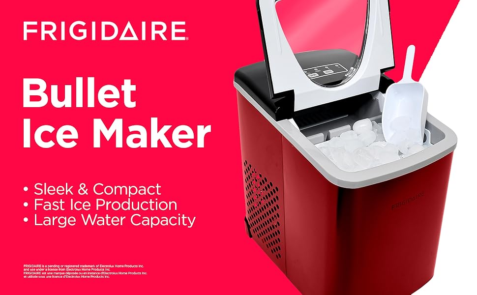 Frigidaire bullet ice maker