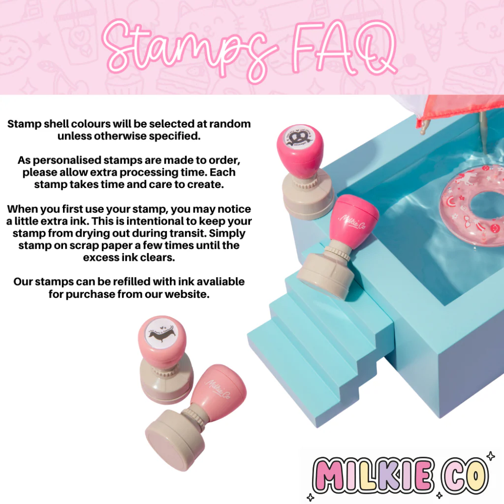 Rectangular: 'Loves this' Stamp (Hearts)