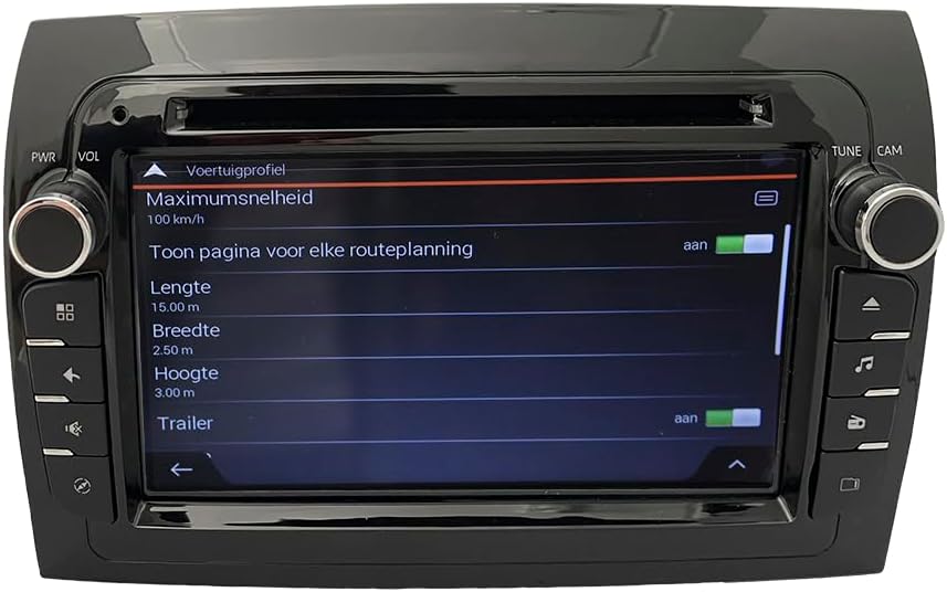 FIAT Ducato Camper Navigation Radio - WiFi - Carplay/Android Auto - Wohnmobil Plätze/APPS - Europa