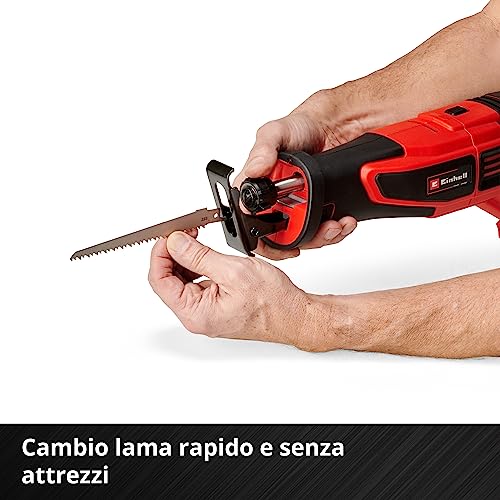 Einhell Professional TP AP 18/28 Li BL   Solo Sega universale a batteria Power X Change (18V, oscil. al min. 2500, ampiezza oscil. 28 mm, incl. lama per legno, senza batteria e caricabatteria) : Amazon.it: Fai da te