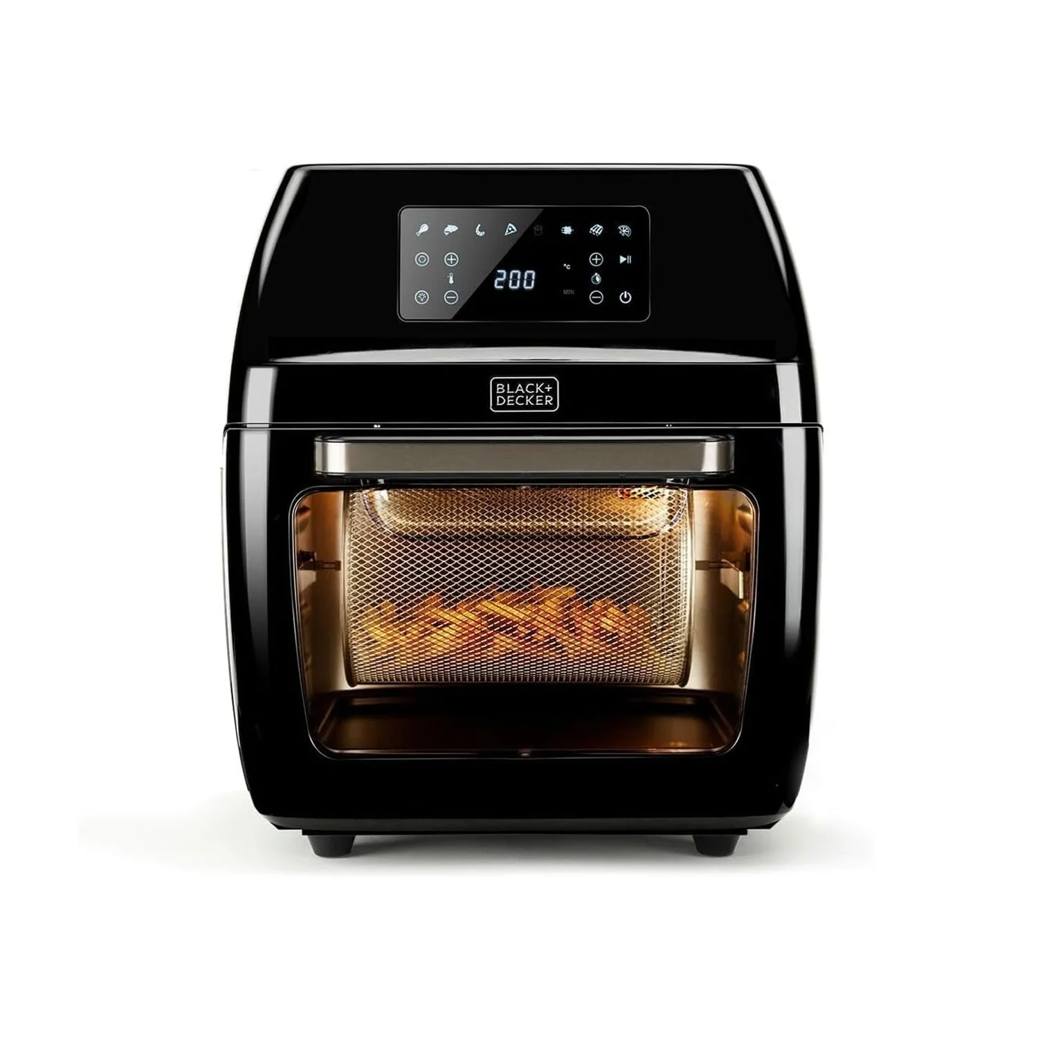 Friggitrice Forno Ad Aria 8 Programmi Con 6 Accessori 12l 1700w