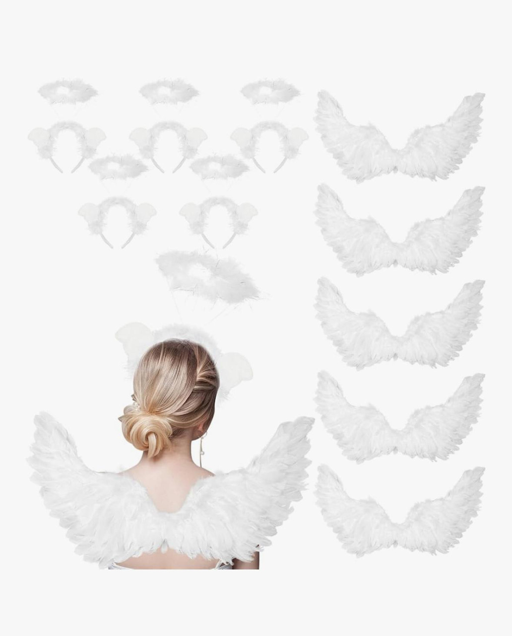 Child Angel Wings & Halo  4620D