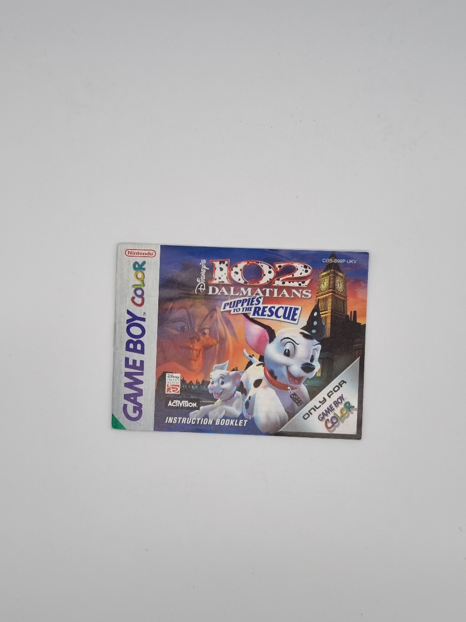 102 Dalmatians Puppies to the Rescue GBC Handleiding