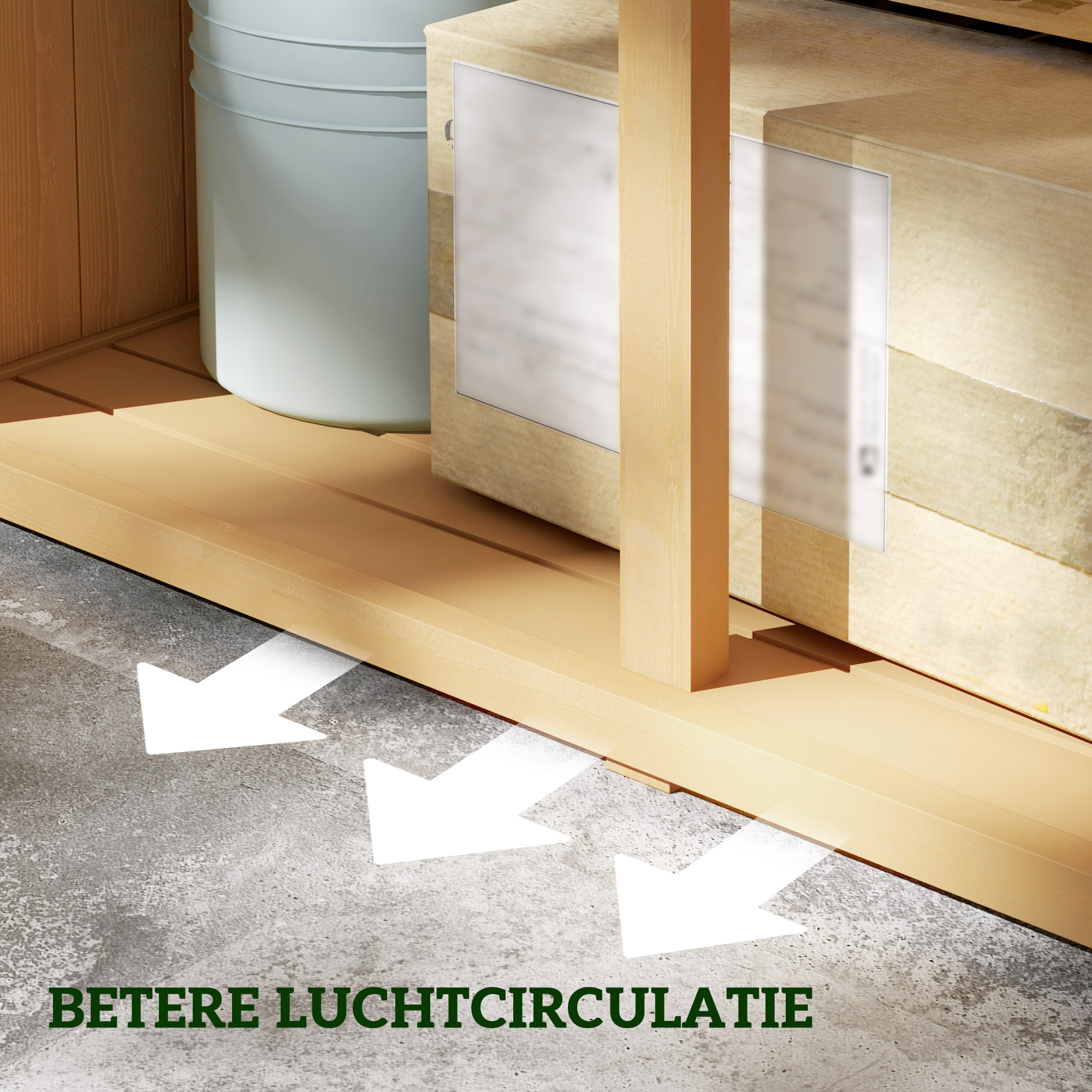 Outsunny Weerbestendige Tuinkast, 2 Deuren met Slot, Grenenhout, 87L x 46,5B x 160H cm, Lichtgeel