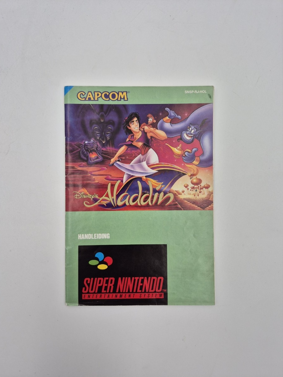 Aladdin SNES Handleiding