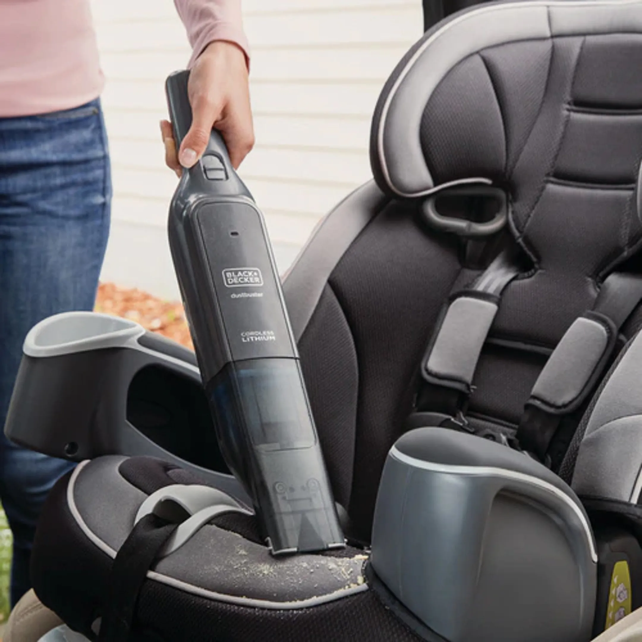 BLACK+DECKER Kruimeldief Slim Handvac HLVC320B11-QW