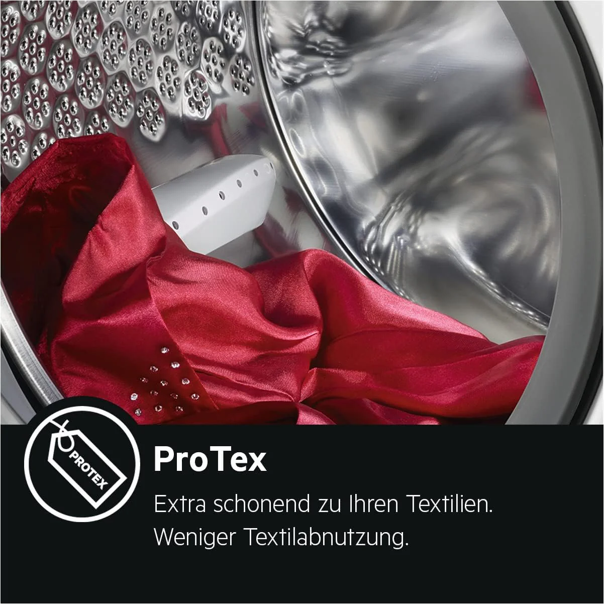 AEG L7WBA60680 Waschtrockner / DualSense - schonende Pflege / 8 kg Waschen / 5 kg Trocknen / D / energiesparend / Mengenautomatik / Nachlegefunktion / ProSteam - Auffrischfunktion / 1600 U/min Weiß