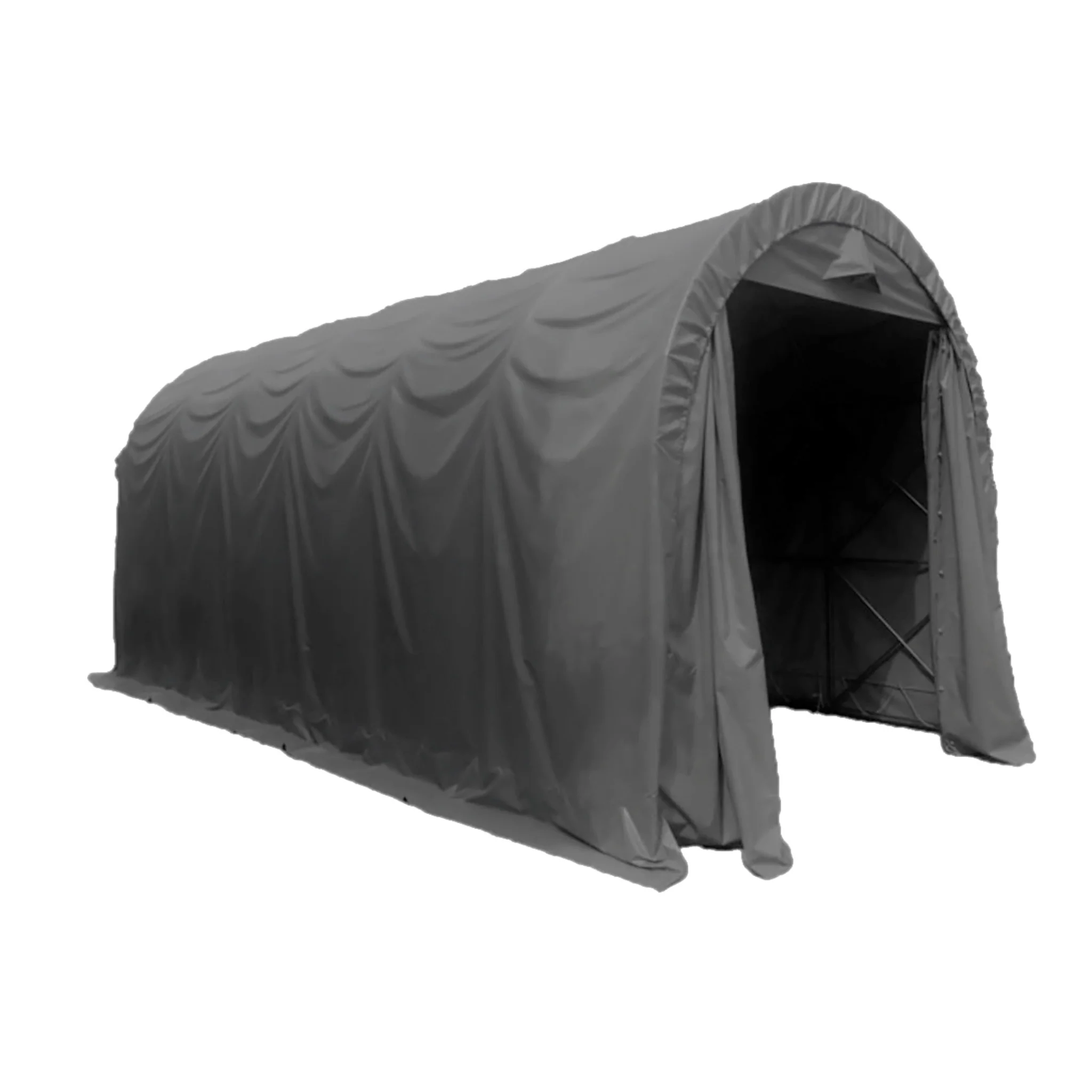 Fornorth Zeltgarage 3,5x7,5m, dunkelgrau