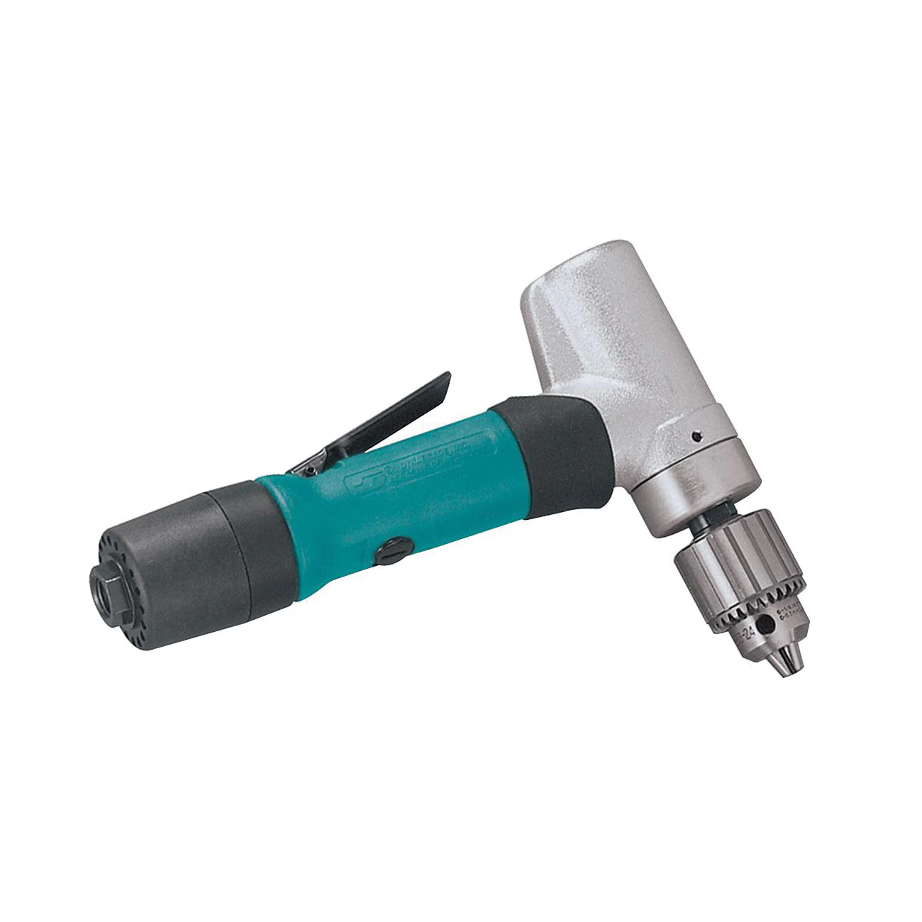 Dynabrade 53074  ~  1/4 Inch Drill .4 Hp 5000 Rpm 7 Degree Offset Planetary-Geared Rear Exhaust Jacobs