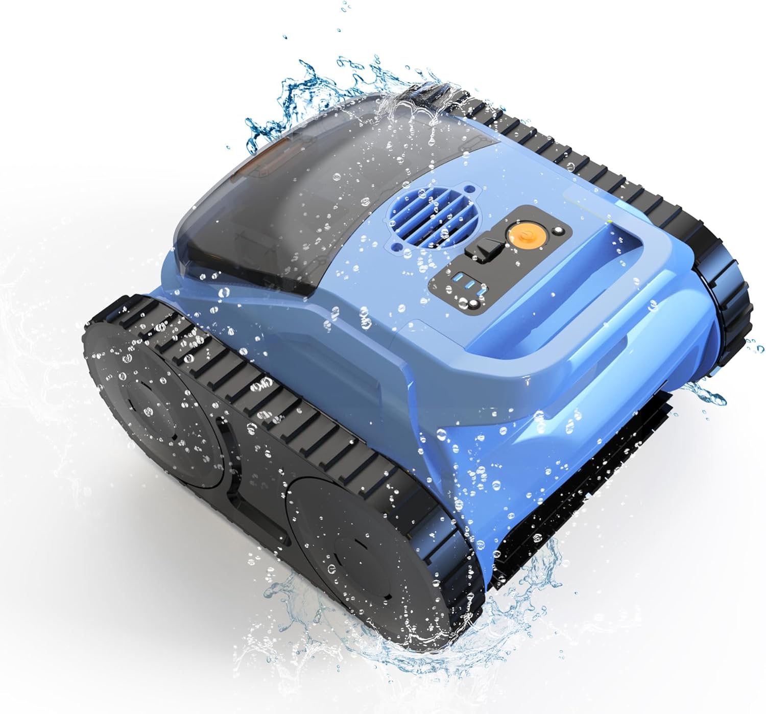 (2026 Upgrade) Pool Vacuum for Inground Pools  Robotic Pool Cleaner  Wall Climbing Pool Cleaner  Cleans Pool Floors  Drain & Walls & Waterline  Cleaning Up to 2100 Sq.ft  180 Min