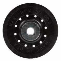 3M AB04813  ~  Fibre Disc Back-Up Pad With Retainer Nut (5 Inch x 5/8-11)