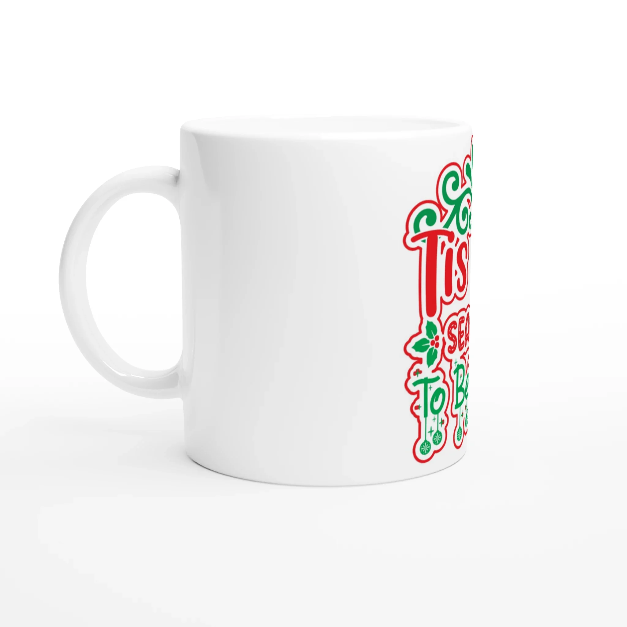 bgsm White 11oz Ceramic Mug