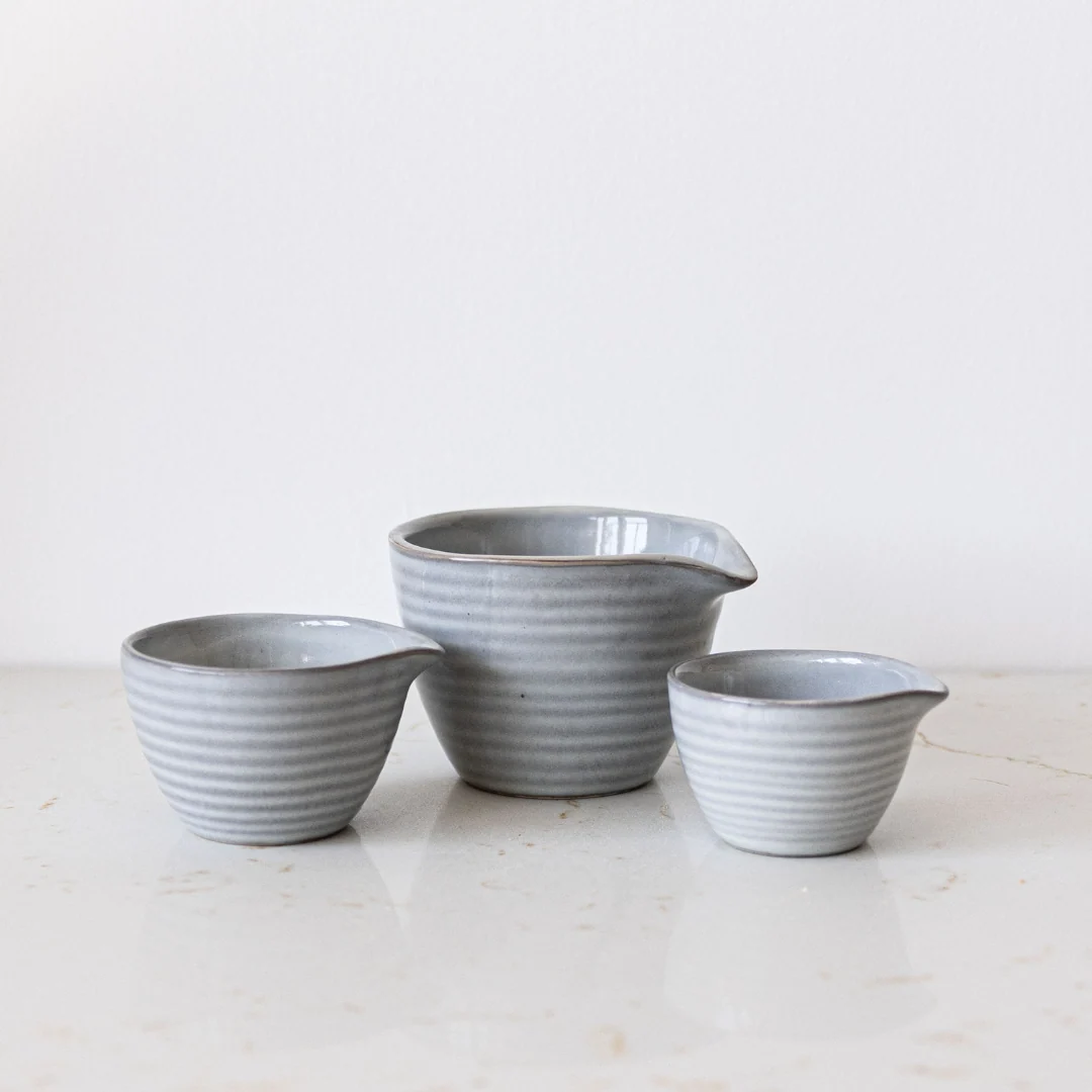 Stoneware Measuring Bowls