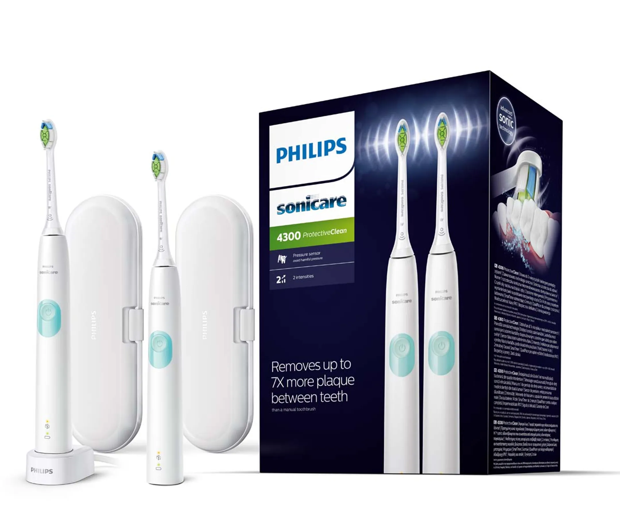 Philips Elektrische tandenborstel Sonicare HX6807/35 ProtectiveClean 4300 Series