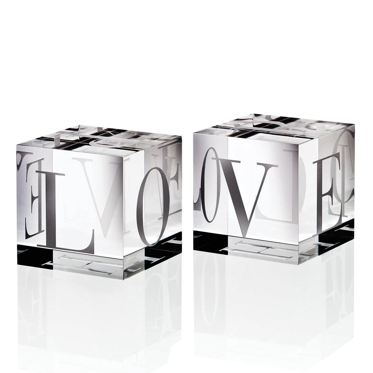 Love/Hope Glass Cube