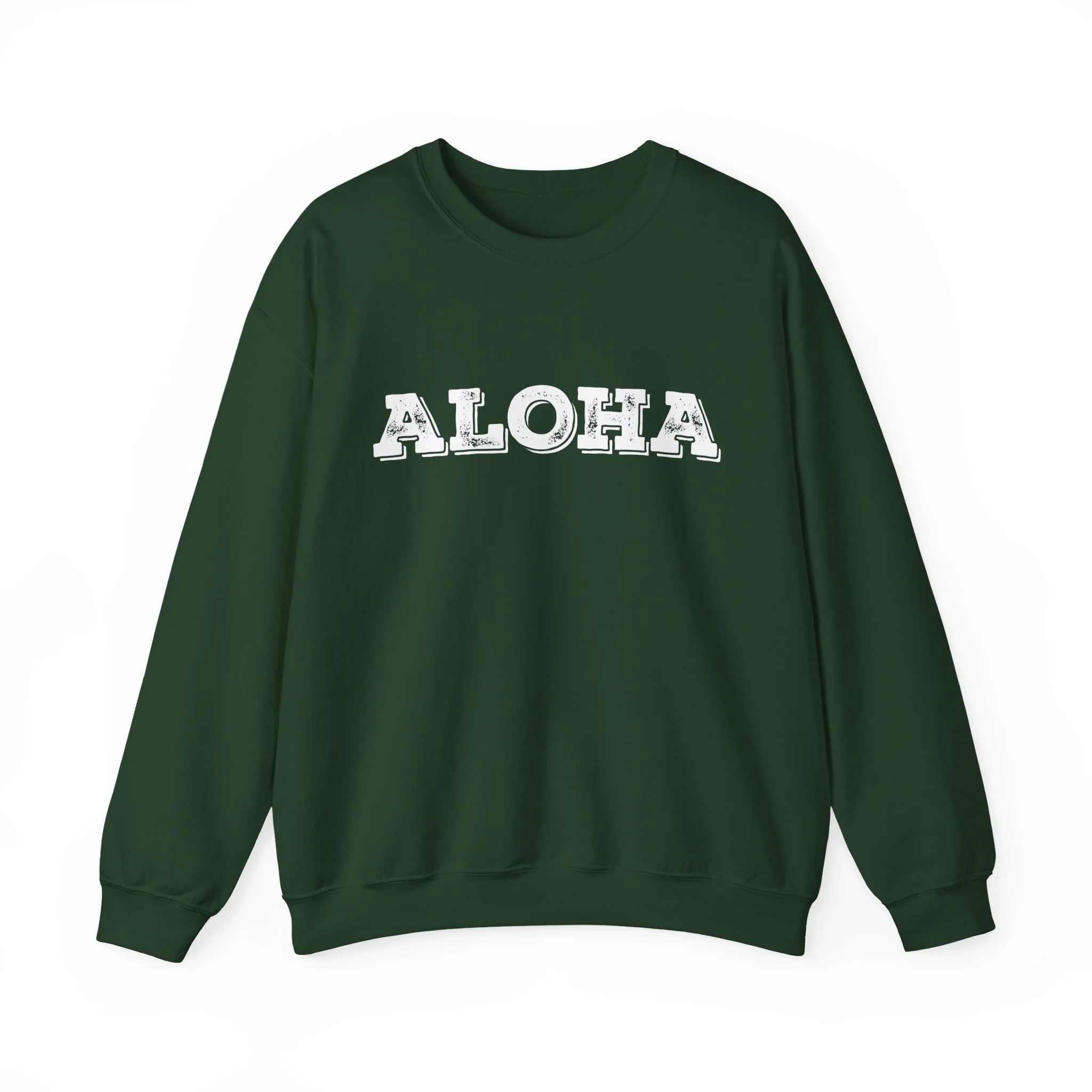 Crewneck Sweatshirt - Classic White Heavy Blend Crewneck