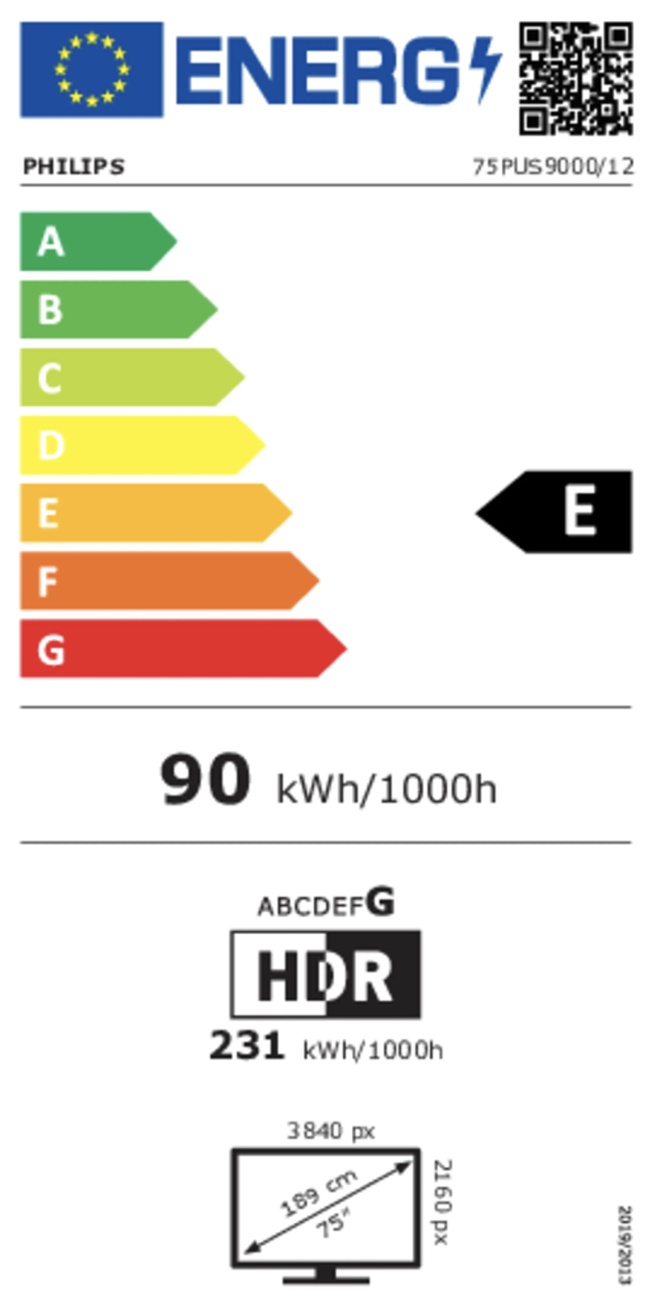 Philips QLED TV 4K Ambilight The One 75PUS9000/12 (2025) - 75 inch