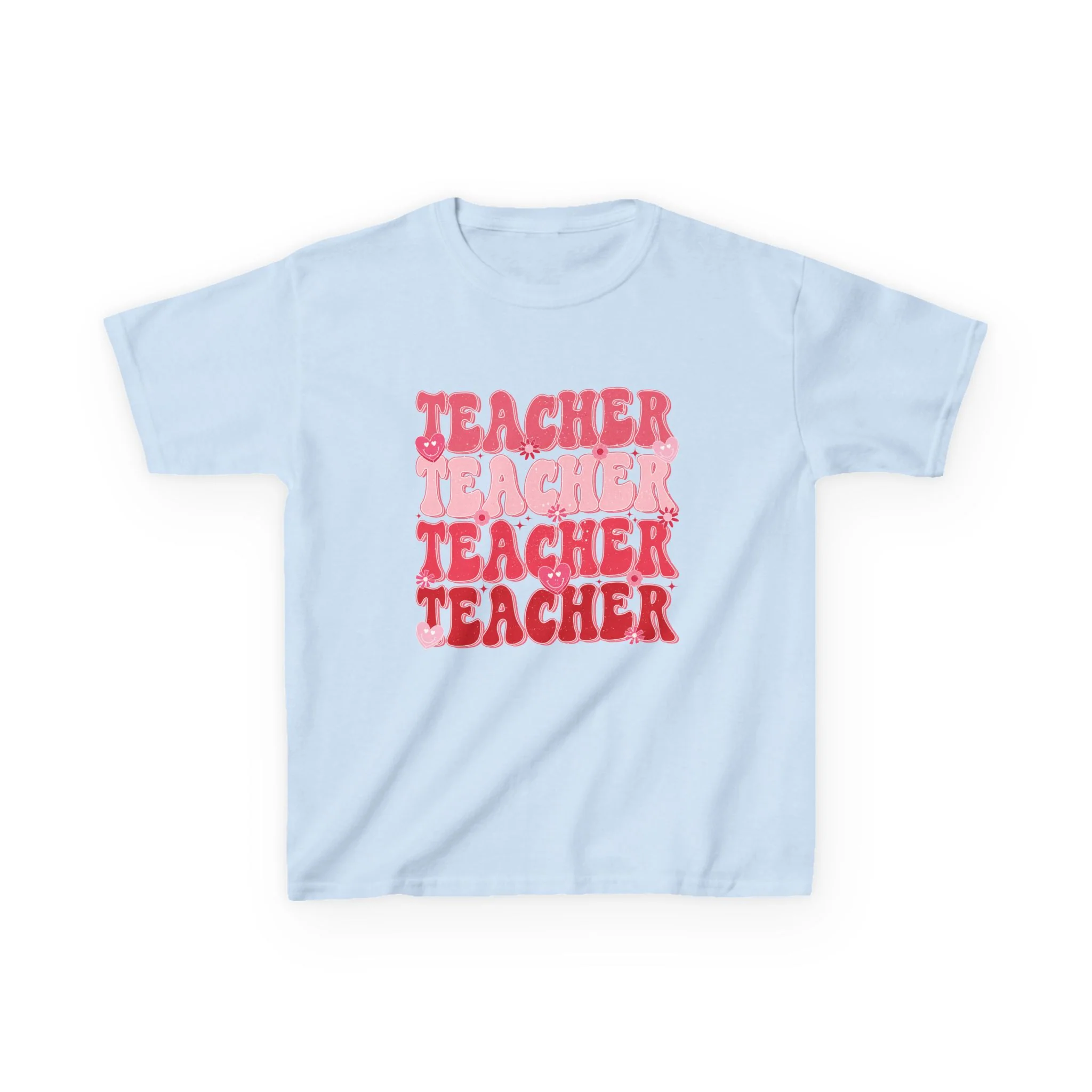 Retro Pink Teacher Tee | Kids Tee