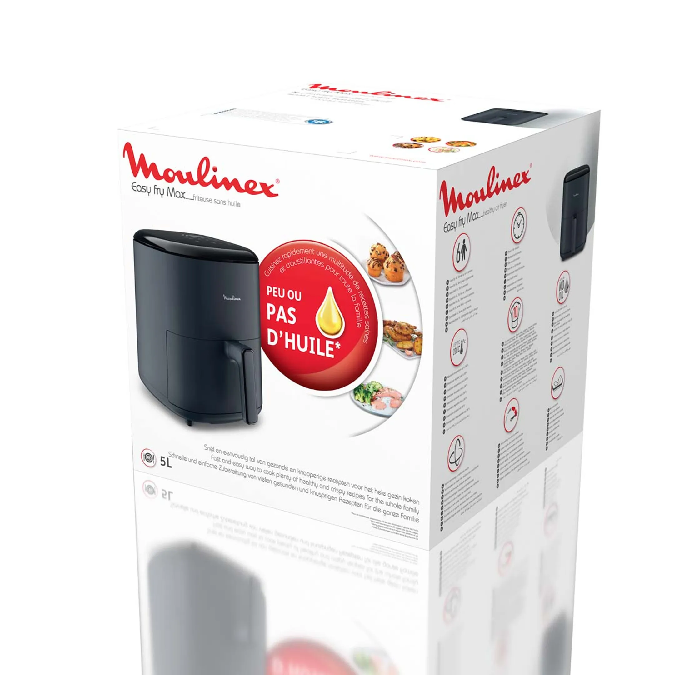 Moulinex Airfryer Easy Fry Max 5L EZ245B20