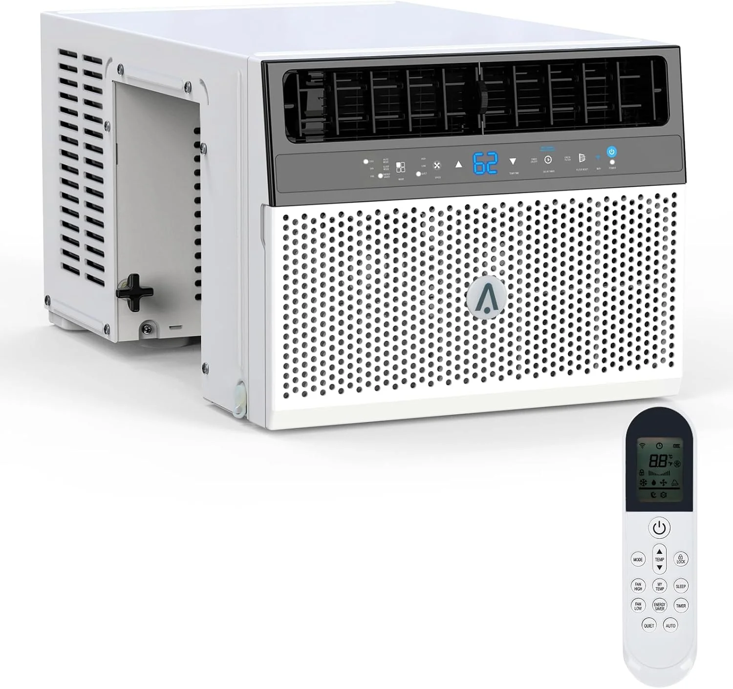 8000 BTU Window Air Conditioner with WiFi, Window AC Unit 110-115V Cools Up to 350 Sq. Ft