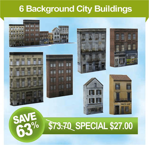 Background City Structures Pack Deal