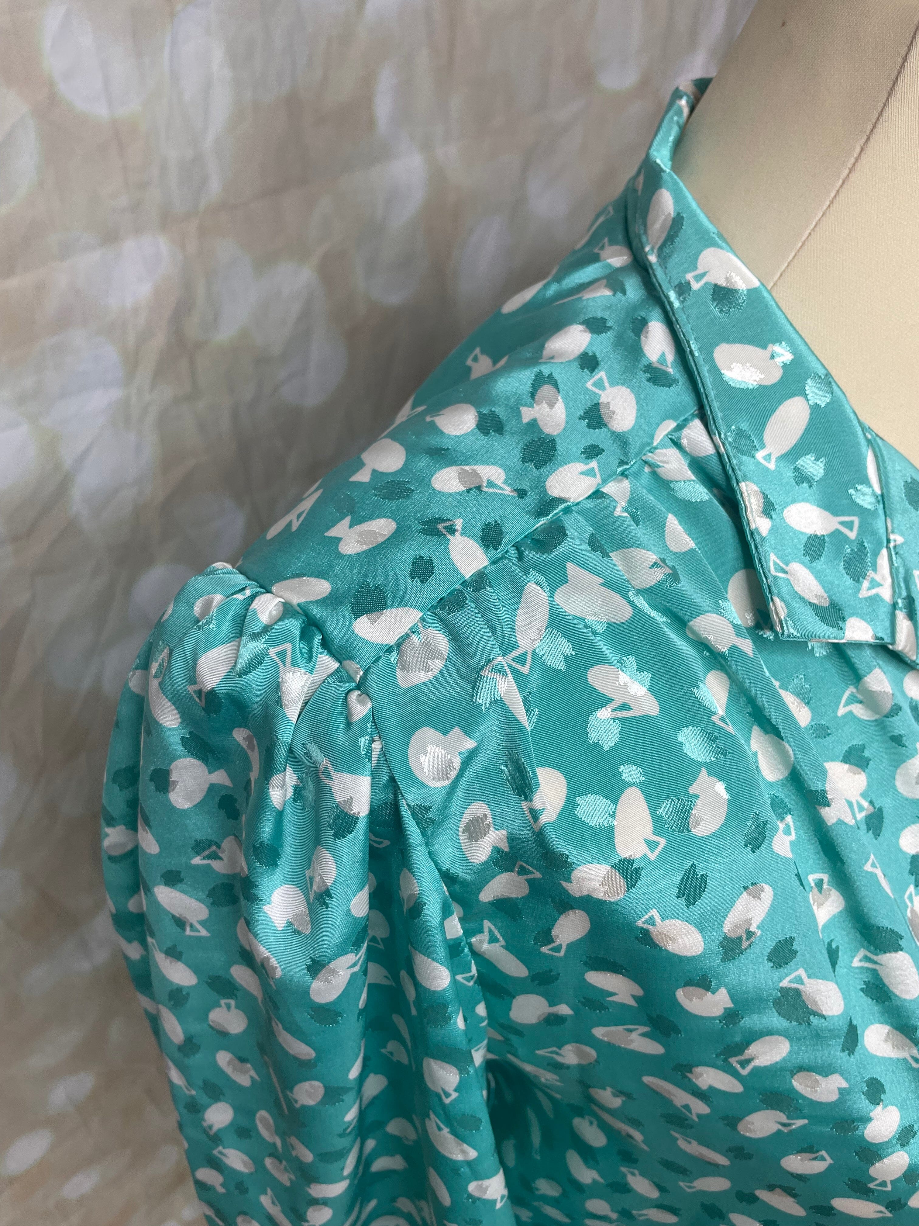 1980s Two Piece Berkertex Occasion Skirt Set