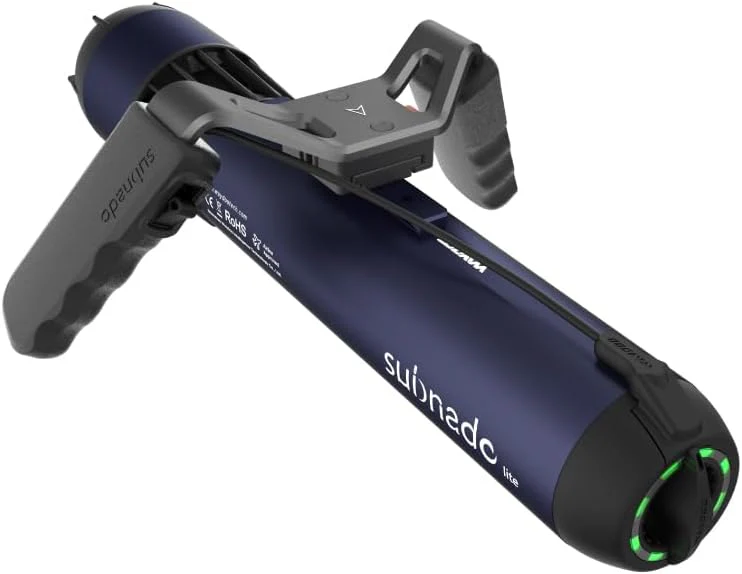 Waydoo Subnado Underwater Scooter Lite, Water Sports Diving Scooter with Removable Handle, Compact and Portable Water Scooter for Adults&Kids, Scuba Diving Snorkeling Sea Scooter Multiple Uses, Blue