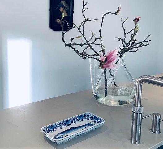 Herring Dish, Blue