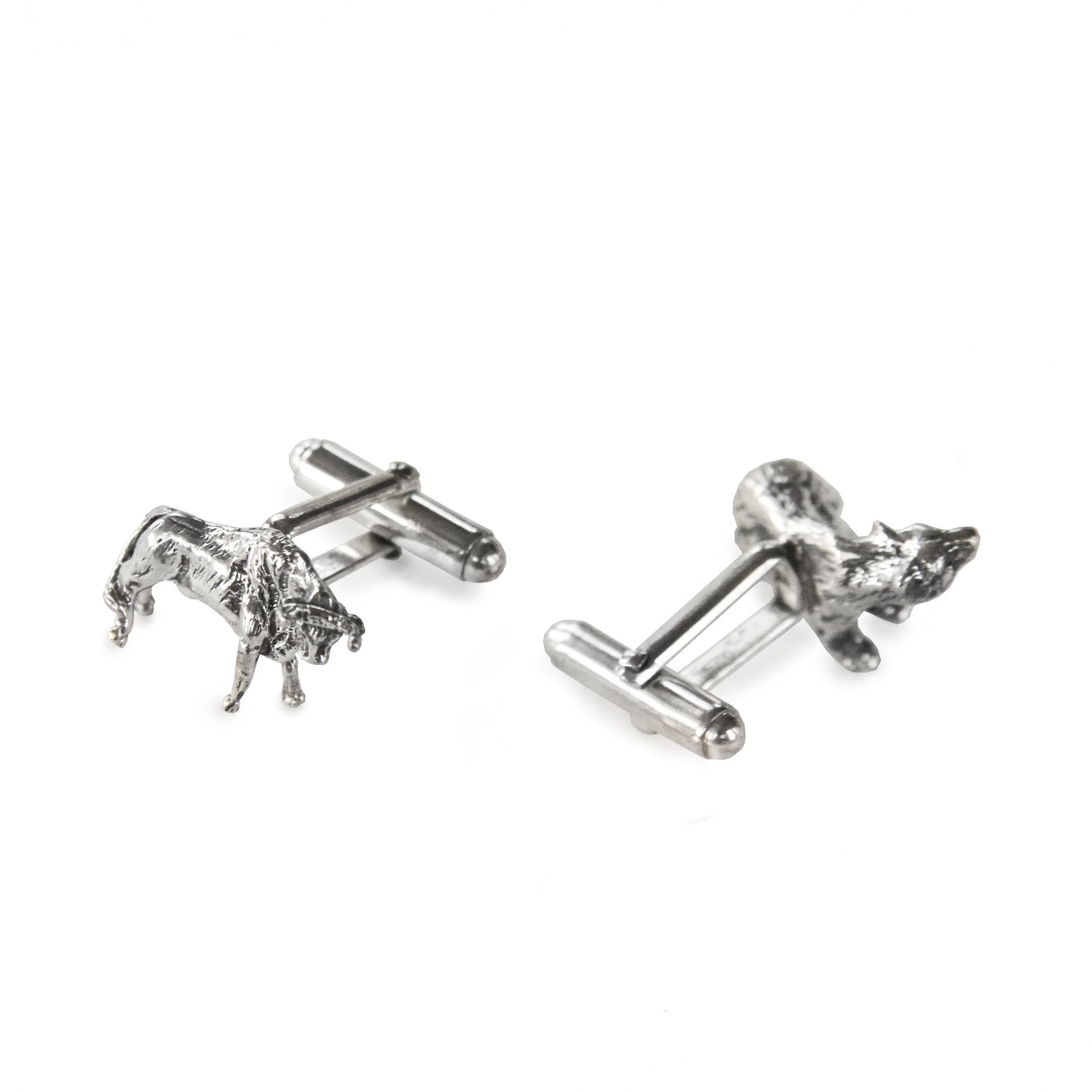 Wall Street Cufflinks, Sterling Silver