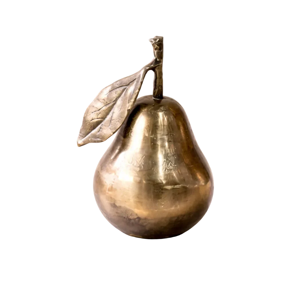 Champagne Decorative Pear