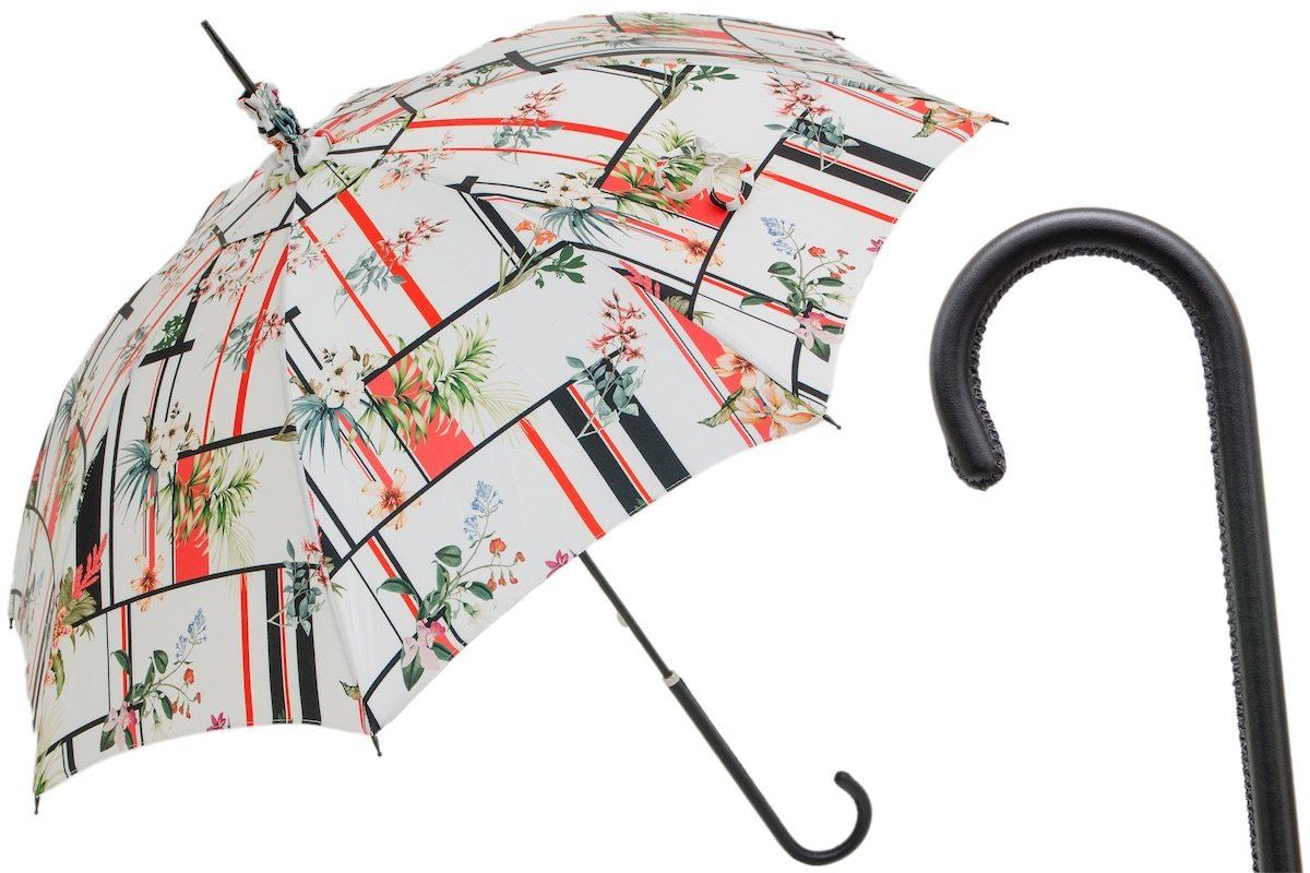 Beautiful Parasol with Flowers