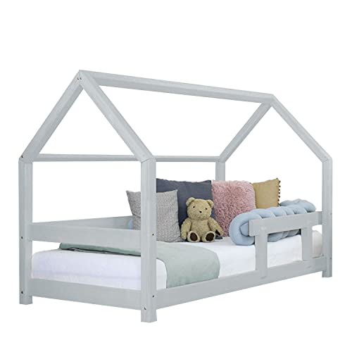 Benlemi Letto per bambini TERY 120 x 200 cm, grigio chiaro : Prima infanzia