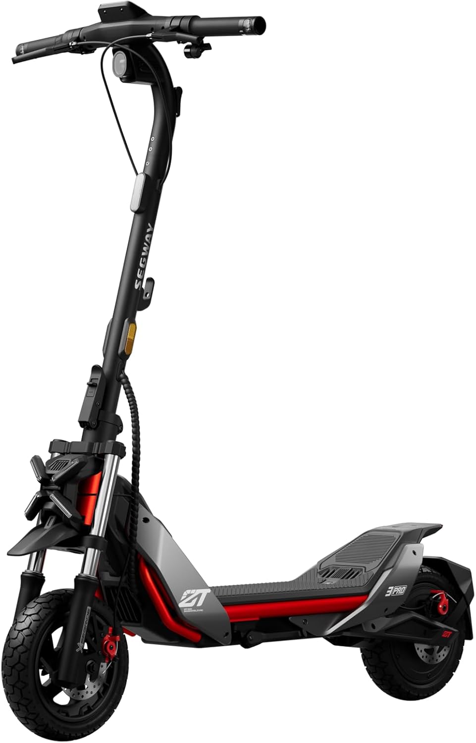 Segway-Ninebot, ZT3 PRO I Electric Scooter for Adults, 25 km/h Maximum Speed, 70 Km Range, Dual Brake System