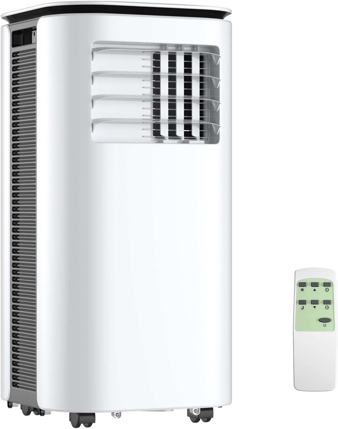 ARLIME 9.000 BTU (6500 BTU SACC) Tragbarer Luftentfeuchter Klimaanlage, tragbare AC-Einheit mit Fernbedienung, kühlt bis zu 350 Quadratmeter, Boden-Klimaanlage mit Fenster-Kit für Zimmer, Büro