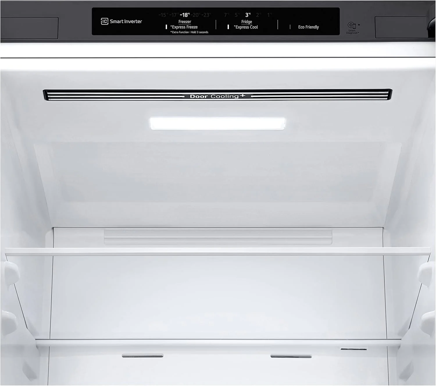 LG GBV22NCCEP Kühl-/Gefrierkombination – Smart Inverter Compressor, Total No Frost, Modern Flat Door Design, Matt Schwarz Metallic, Energieeffizienz A