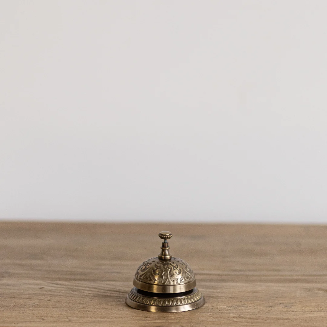Brass Inspired Service Bell