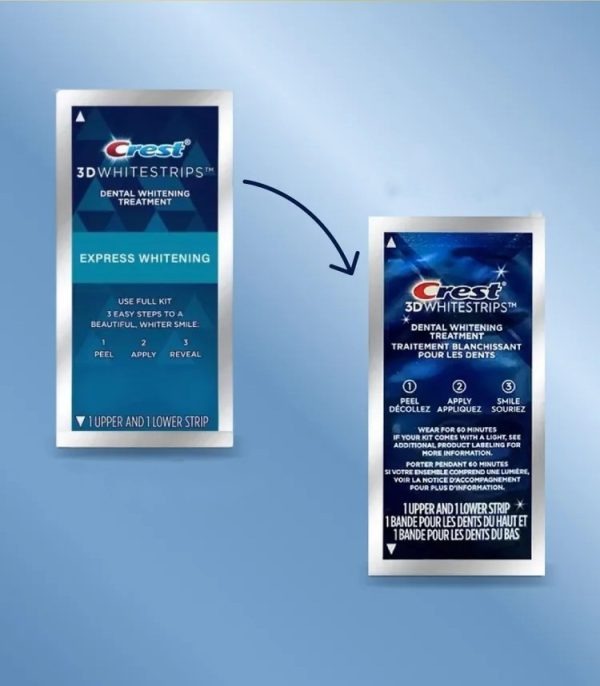 Crest 3D Whitestrips 1HOUR EXPRESS