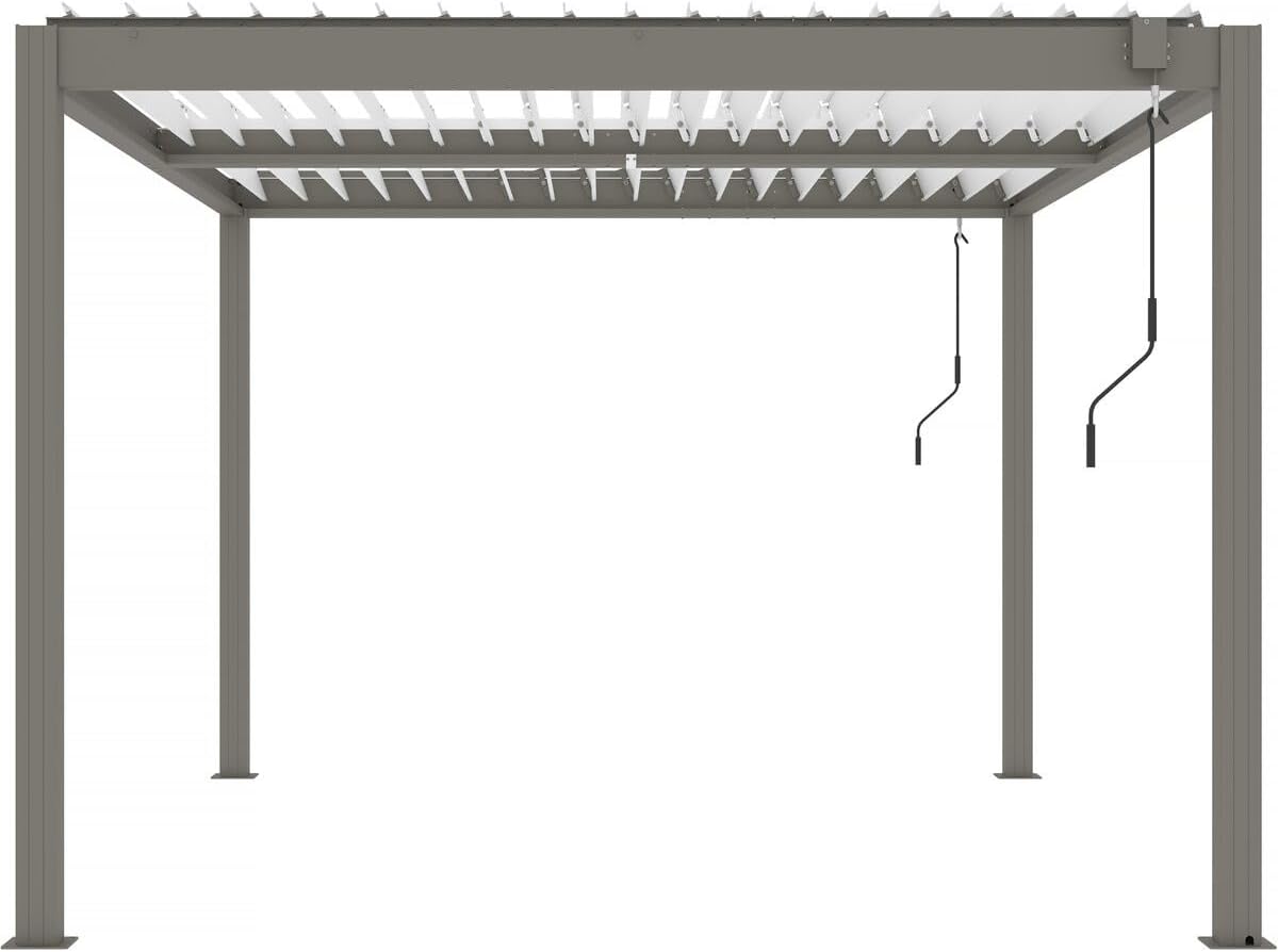 Pergola bioclimatica in alluminio 