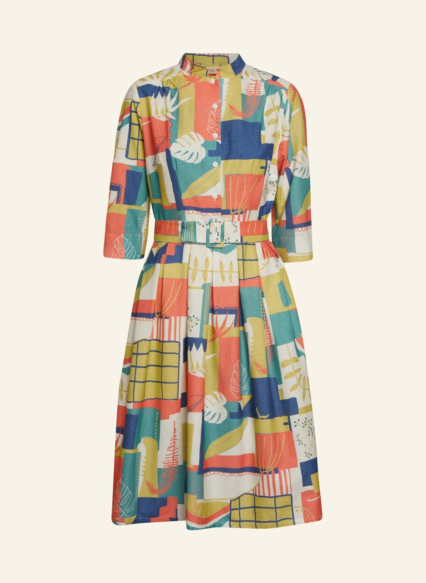 Cynthia Abstract Organic Dress