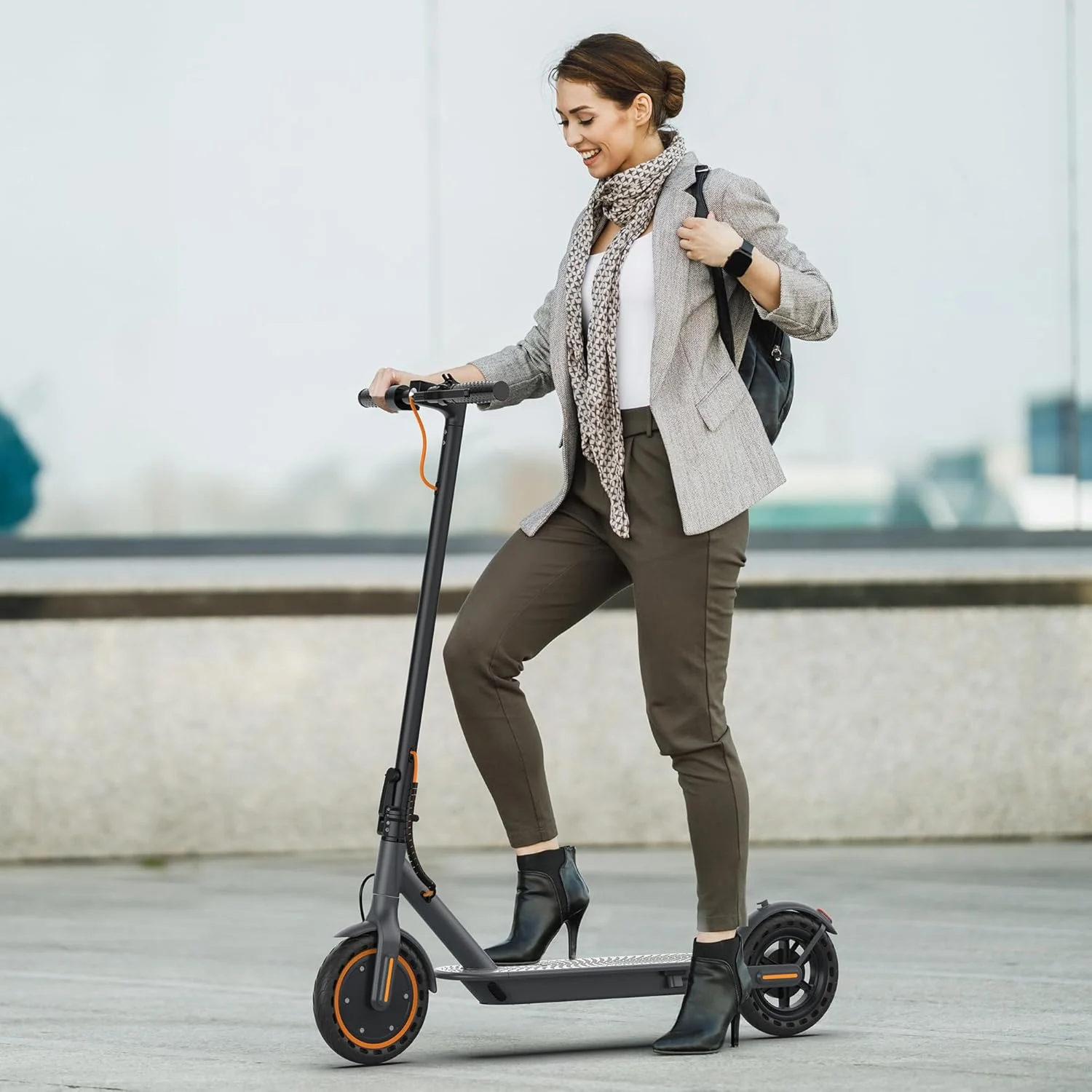 Electric Scooter, 350W/500W Powerful Motor, 8.5