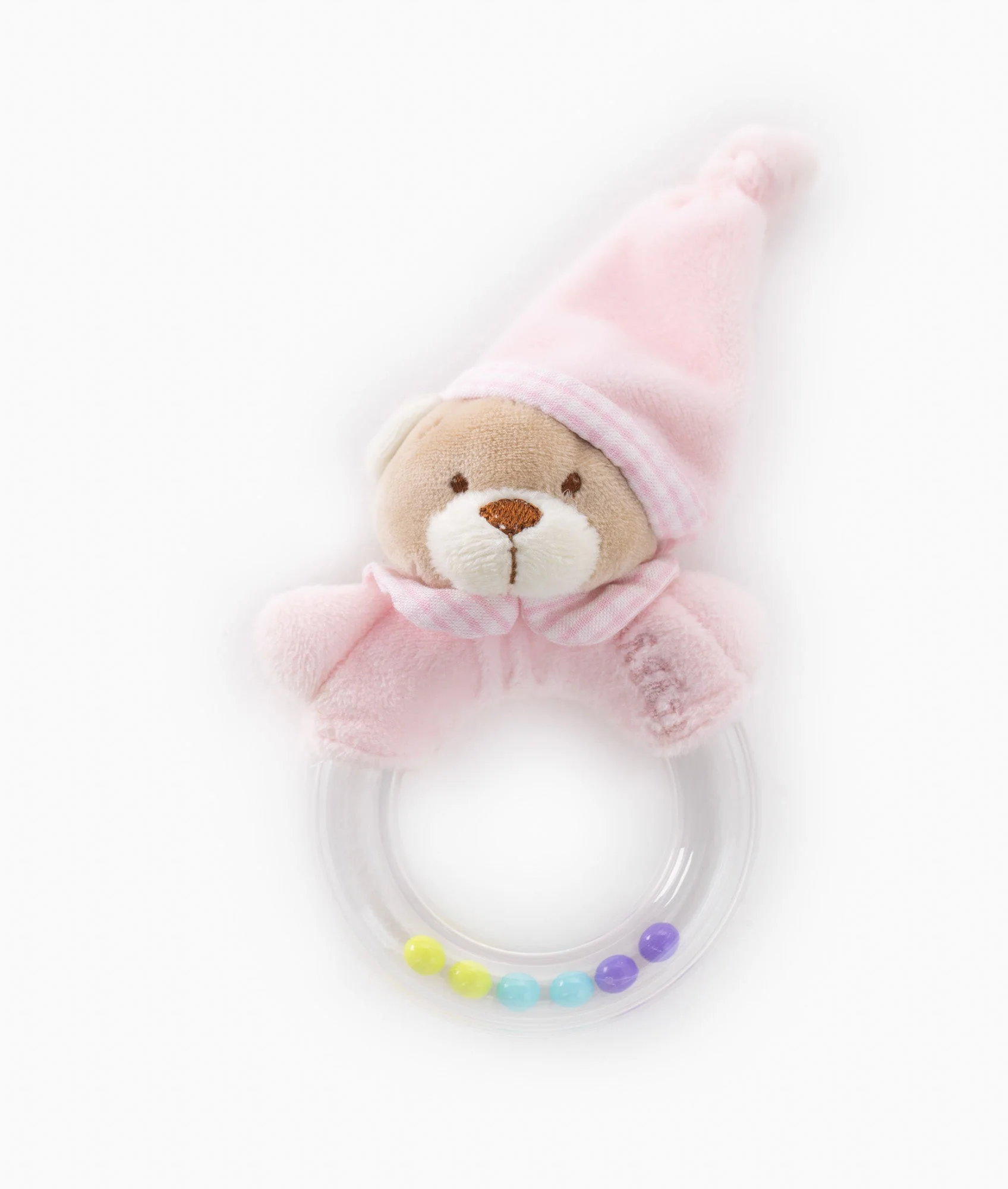 Baby Bear Rattle | Pink