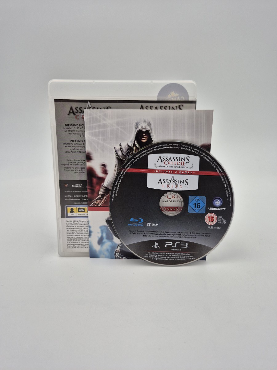 Assassin’s Creed II & Assassin’s Creed Game of the year Edition PS3