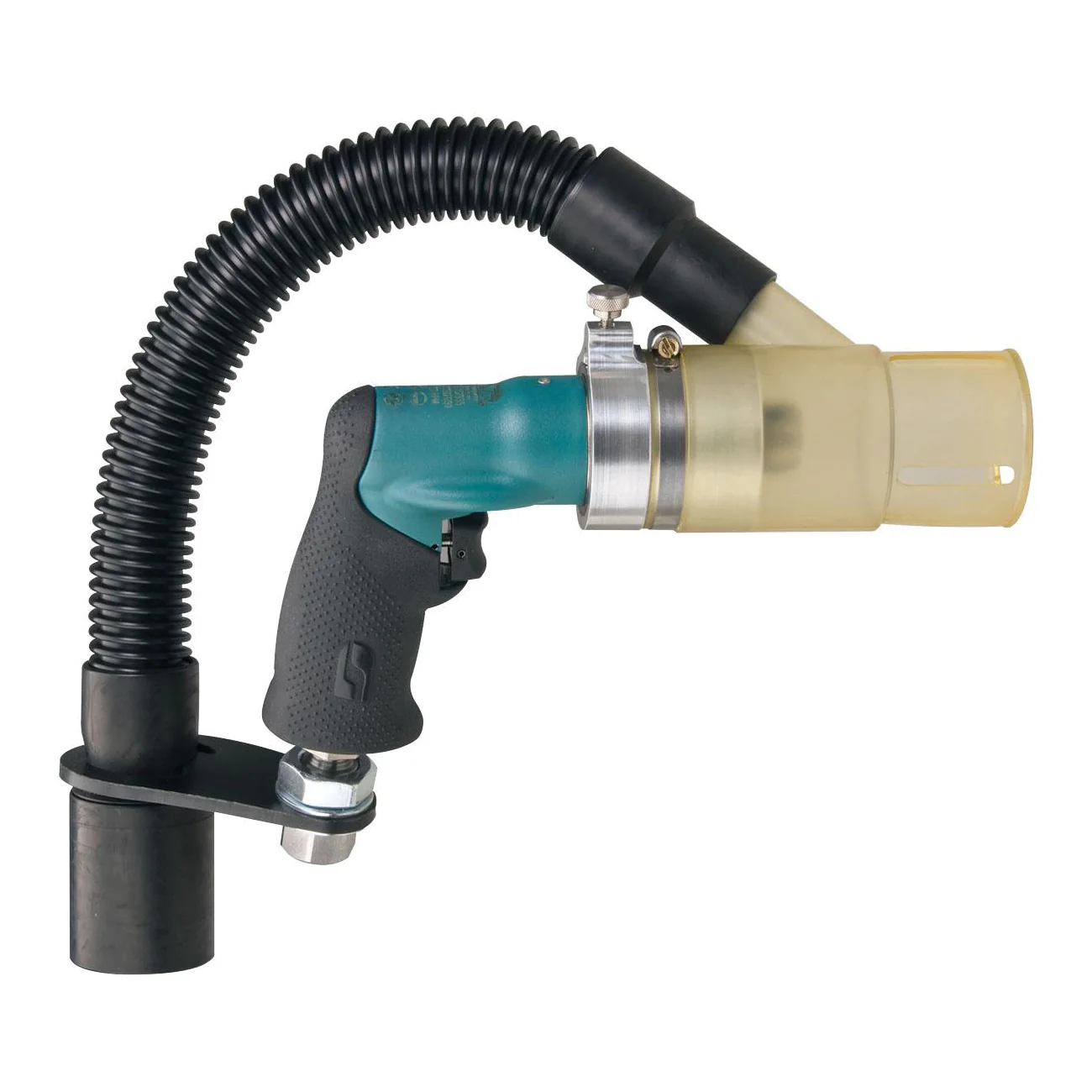 Dynabrade 52903  ~  1/4 Inch Drill Central Vacuum .4 Hp 500 Rpm Pistol-Grip Geared Rear Exhaust Dynachuck