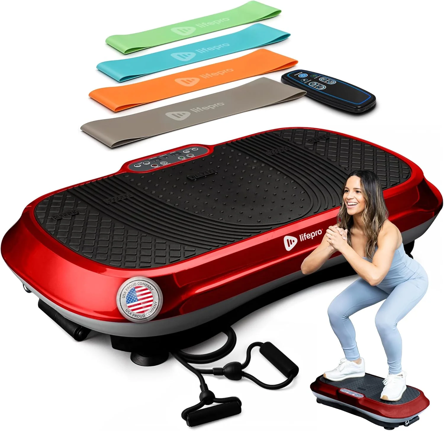 Lifepro Waver Vibration Plate Exercise Machine for Lymphatic Drainage, Muscle Activation